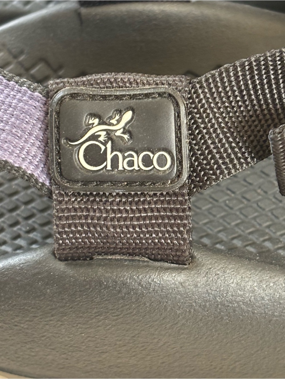 Chaco Black and Dark Gray Women's Outdoor Strap Sandals Size W9 - Picture 6 of 13